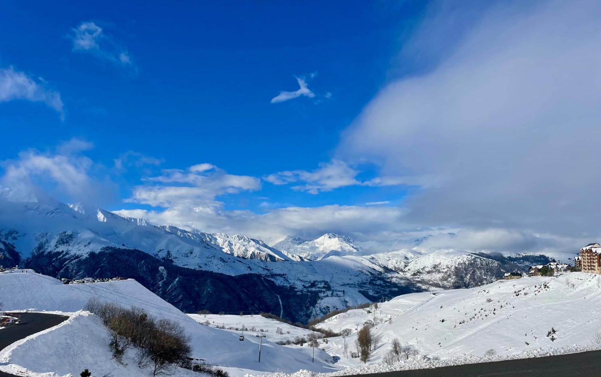 Grand Appartement Peyra'Good Tout Equipe Linge De Lit Et De Toilette Inclus - 8 Couchages - Station Peyragudes - Vue Montagne - 2 Balcons-Terrasses Germ Buitenkant foto