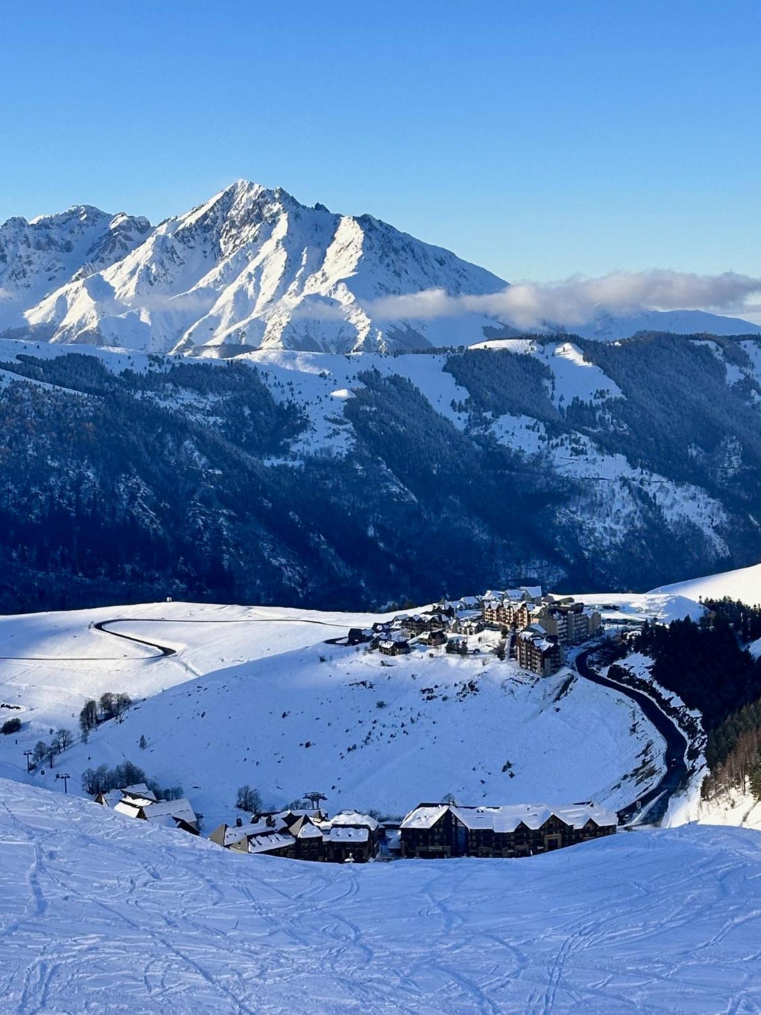 Grand Appartement Peyra'Good Tout Equipe Linge De Lit Et De Toilette Inclus - 8 Couchages - Station Peyragudes - Vue Montagne - 2 Balcons-Terrasses Germ Buitenkant foto